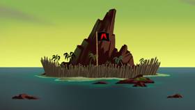 Screenshots from the 2021 Warner Bros. Television cartoon Sam-merica