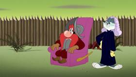 Screenshots from the 2021 Warner Bros. Television cartoon Sam-merica