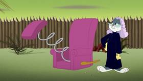 Screenshots from the 2021 Warner Bros. Television cartoon Sam-merica