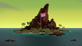 Screenshots from the 2021 Warner Bros. Television cartoon Sam-merica