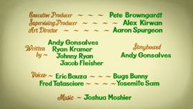 Screenshots from the 2021 Warner Bros. Television cartoon Sam-merica