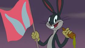 Screenshots from the 2021 Warner Bros. Television cartoon Sam-merica