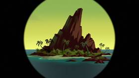 Screenshots from the 2021 Warner Bros. Television cartoon Sam-merica