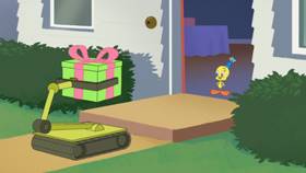 Screenshots from the 2021 Warner Bros. Television cartoon Happy Birdy to You