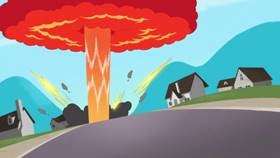 Screenshots from the 2021 Warner Bros. Television cartoon Happy Birdy to You