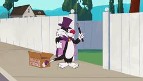 Screenshots from the 2021 Warner Bros. Television cartoon Happy Birdy to You