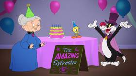 Screenshots from the 2021 Warner Bros. Television cartoon Happy Birdy to You