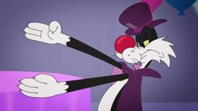 Screenshots from the 2021 Warner Bros. Television cartoon Happy Birdy to You