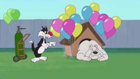 Screenshots from the 2021 Warner Bros. Television cartoon Happy Birdy to You