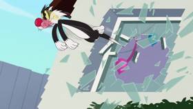 Screenshots from the 2021 Warner Bros. Television cartoon Happy Birdy to You