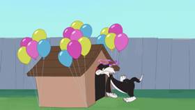 Screenshots from the 2021 Warner Bros. Television cartoon Happy Birdy to You