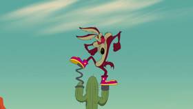 Screenshots from the 2021 Warner Bros. Television cartoon Spring Forward, Fall Flat