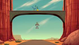 Screenshots from the 2021 Warner Bros. Television cartoon Spring Forward, Fall Flat