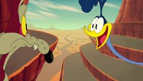 Screenshots from the 2021 Warner Bros. Television cartoon Spring Forward, Fall Flat