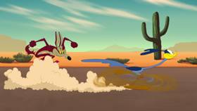 Screenshots from the 2021 Warner Bros. Television cartoon Spring Forward, Fall Flat