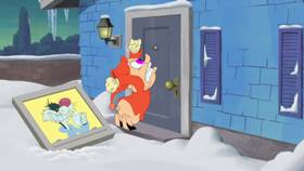 Screenshots from the 2021 Warner Bros. Television cartoon Put the Cat Out: Window