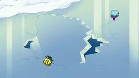 Screenshots from the 2021 Disney Television Animation cartoon Big City Greens Christmas Marathon