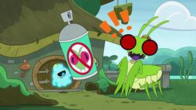 Screenshots from the 2021 Disney Television Animation cartoon Scratch Haunts