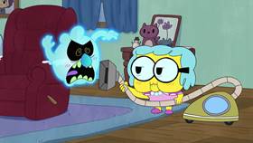 Screenshots from the 2021 Disney Television Animation cartoon Scratch Haunts