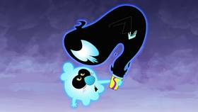 Screenshots from the 2021 Disney Television Animation cartoon Scratch Haunts