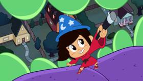 Screenshots from the 2021 Disney Television Animation cartoon Scratch