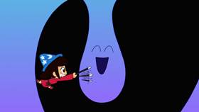 Screenshots from the 2021 Disney Television Animation cartoon Scratch