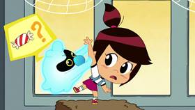 Screenshots from the 2021 Disney Television Animation cartoon Scratch