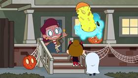 Screenshots from the 2021 Disney Television Animation cartoon Scratch