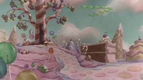 Screenshots from the 2022 Netflix cartoon Sweet Temptation