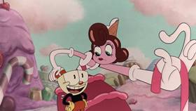 Screenshots from the 2022 Netflix cartoon Sweet Temptation