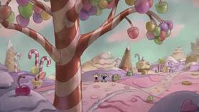 Screenshots from the 2022 Netflix cartoon Sweet Temptation