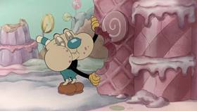 Screenshots from the 2022 Netflix cartoon Sweet Temptation