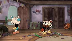 Screenshots from the 2022 Netflix cartoon Sweet Temptation