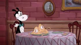 Screenshots from the 2022 Netflix cartoon The Devil