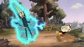 Screenshots from the 2022 Netflix cartoon The Devil