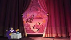 Screenshots from the 2022 Netflix cartoon The Devil