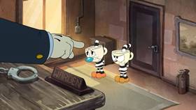 Screenshots from the 2022 Netflix cartoon Jail-Broken