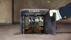 Screenshots from the 2022 Netflix cartoon Jail-Broken