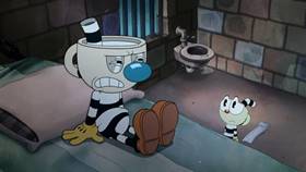 Screenshots from the 2022 Netflix cartoon Jail-Broken