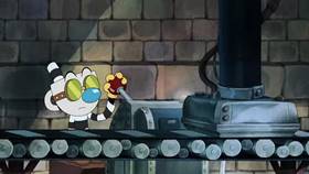 Screenshots from the 2022 Netflix cartoon Jail-Broken