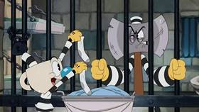 Screenshots from the 2022 Netflix cartoon Jail-Broken