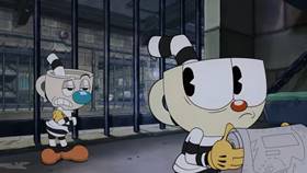 Screenshots from the 2022 Netflix cartoon Jail-Broken