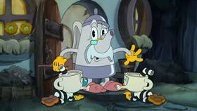 Screenshots from the 2022 Netflix cartoon Jail-Broken