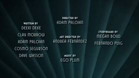 Screenshots from the 2022 Netflix cartoon Jail-Broken