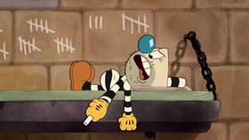 Screenshots from the 2022 Netflix cartoon Jail-Broken