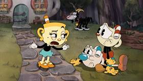 Screenshots from the 2022 Netflix cartoon Charmed and Dangerous