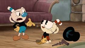 Screenshots from the 2022 Netflix cartoon Charmed and Dangerous