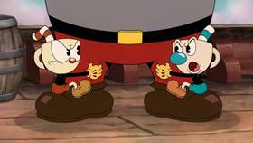 Screenshots from the 2022 Netflix cartoon A High Seas Adventure!