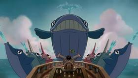 Screenshots from the 2022 Netflix cartoon A High Seas Adventure!