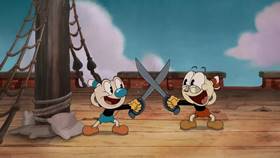 Screenshots from the 2022 Netflix cartoon A High Seas Adventure!